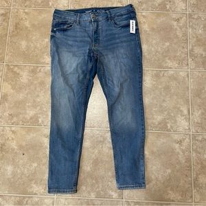NWT Old Navy Mid-Rise Rockstar Super Skinny Jeans Petite